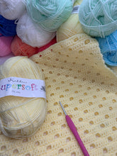 Load image into Gallery viewer, Bumblebee Garden Crochet Blanket Pattern