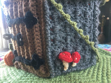 Load image into Gallery viewer, Groundkeeper&#39;s Hut Crochet Pattern- Toy Bag