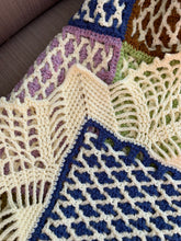 Load image into Gallery viewer, Lattice & Lace Blanket Pattern