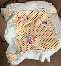 Load image into Gallery viewer, Bumblebee Garden Crochet Blanket Pattern