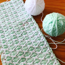 Load image into Gallery viewer, Bumblebee Garden Crochet Blanket Pattern