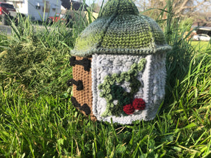 Groundkeeper's Hut Crochet Pattern- Toy Bag