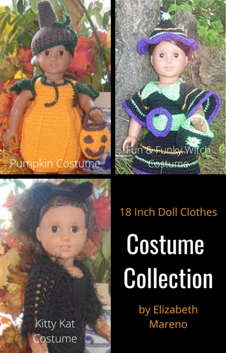 Costumes Collection - 18 Inch Doll Patterns