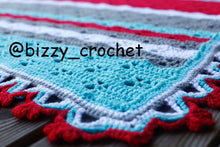 Load image into Gallery viewer, Adult Citrus Snowflake Blanket Pattern
