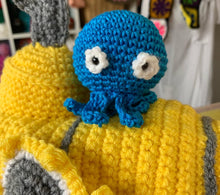 Load image into Gallery viewer, Nautical Bundle- Nautical Baby Blanket and Under the Sea Toy Bag