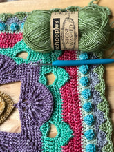 Load image into Gallery viewer, Kiss the Girl- Little Mermaid Inspiration Blanket Crochet Pattern