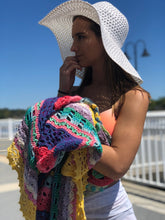 Load image into Gallery viewer, Kiss the Girl- Little Mermaid Inspiration Blanket Crochet Pattern