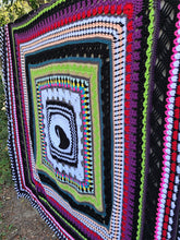 Load image into Gallery viewer, This is Halloween, Nightmare Before Christmas Inspiration Blanket Crochet Pattern