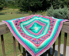 Load image into Gallery viewer, Lady Frances Crochet Baby Blanket Sampler Pattern