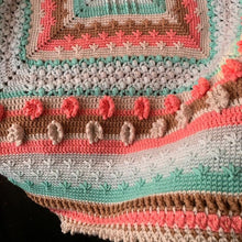 Load image into Gallery viewer, Lady Frances Crochet Baby Blanket Sampler Pattern