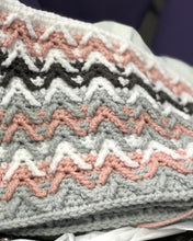 Load image into Gallery viewer, Fawn River Baby Blanket Crochet Pattern