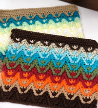 Load image into Gallery viewer, Fawn River Baby Blanket Crochet Pattern