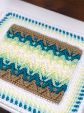 Load image into Gallery viewer, Fawn River Baby Blanket Crochet Pattern