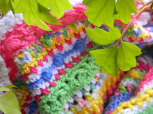 Load image into Gallery viewer, Faeries Crochet Baby Sampler Blanket