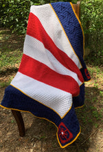 Load image into Gallery viewer, Nautical Bundle- Nautical Baby Blanket and Under the Sea Toy Bag