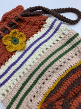 Load image into Gallery viewer, Swirly Bottom Drawstring Bag Crochet Pattern