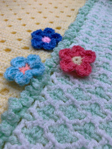 Bumblebee Garden Crochet Blanket Pattern