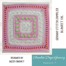 Load image into Gallery viewer, Chocolate Drop Granny Square Crochet Pattern