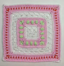 Load image into Gallery viewer, Chocolate Drop Granny Square Crochet Pattern
