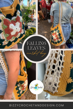 Load image into Gallery viewer, Falling Leaves Market Bag