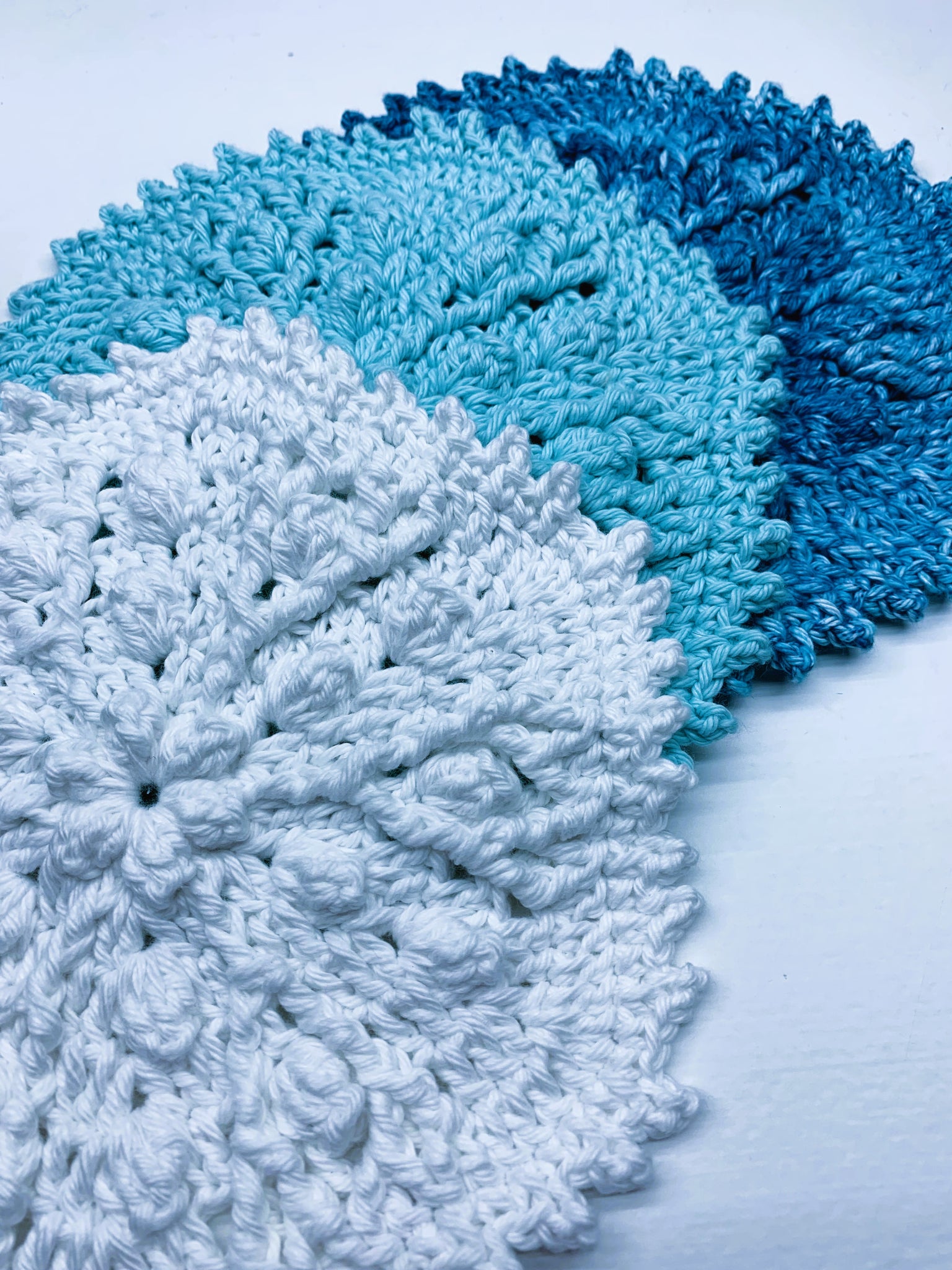Snowflake Dishcloth Crochet Pattern Bizzy Crochet and Design