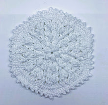 Load image into Gallery viewer, Snowflake Dishcloth Crochet Pattern