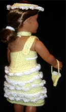 Load image into Gallery viewer, Fancy Dress Collection- 18 Inch Crochet Patterns