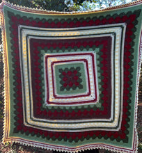 Load image into Gallery viewer, Vintage Christmas Blanket Pattern