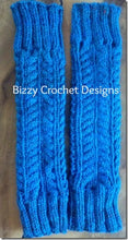 Load image into Gallery viewer, Fuzzy Warmers Knit Leg Warmers Pattern