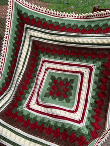 Vintage Christmas Blanket Pattern