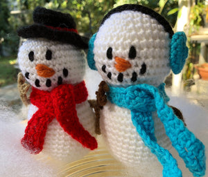 Snow Family Ornament Pattern