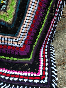 This is Halloween, Nightmare Before Christmas Inspiration Blanket Crochet Pattern