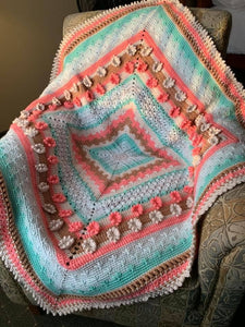 Lady Frances Crochet Baby Blanket Sampler Pattern